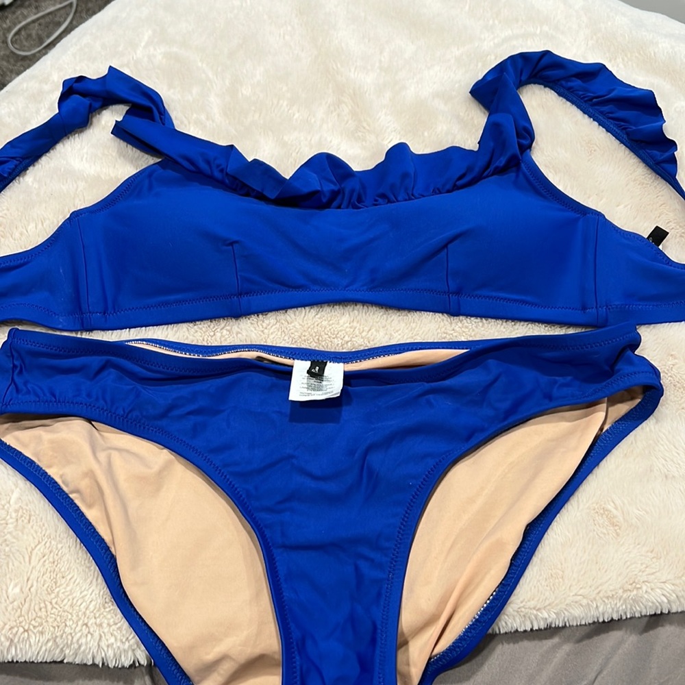 J crew royal bikini